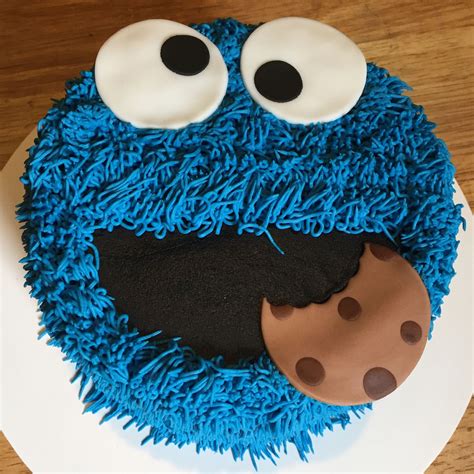 Cookie Monster Cake 🍪 Cookie Monster Cake Monster Cake Monster Cookies
