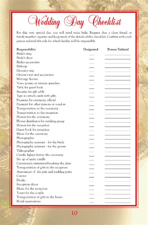 Simple Wedding Planning Checklist Best Wedding Ideas Quotes