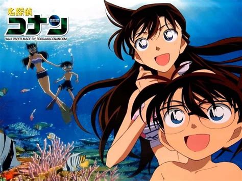 1366x768px 720p Free Download Detective Conan Cute Sea Ran Mouri