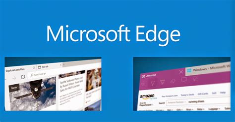 Llega Microsoft Edge Nuevo Navegador