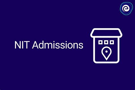 Nit Admissions 2022 Check Cut Off Eligibility Dates 2023