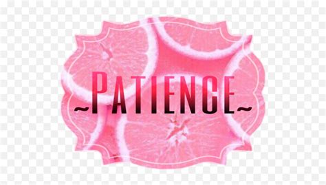 Patience Sticker By Pink Background Aesthetic Emojipatience Emoji