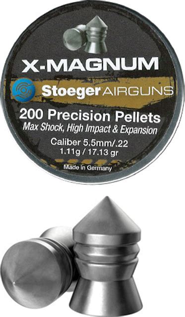 Stoeger X Magnum Airguns 111g 1713gr 200τμχ 55mm Skroutzgr