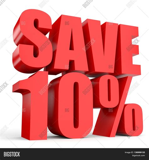 Discount 10 Percent Image And Photo Free Trial Bigstock