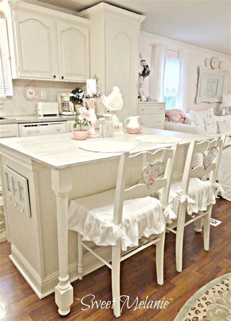 Chic White Dreamy Kitchens Shabby And Vintage Style Pinterest