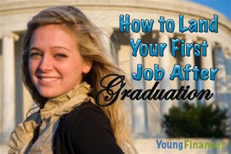 4 Tips To Landing Your First Job After College First Job Finance College Expenses