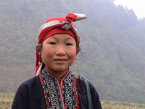 Free Red Hmong girl Sapa Vietnam 2 Stock Photo - FreeImages.com