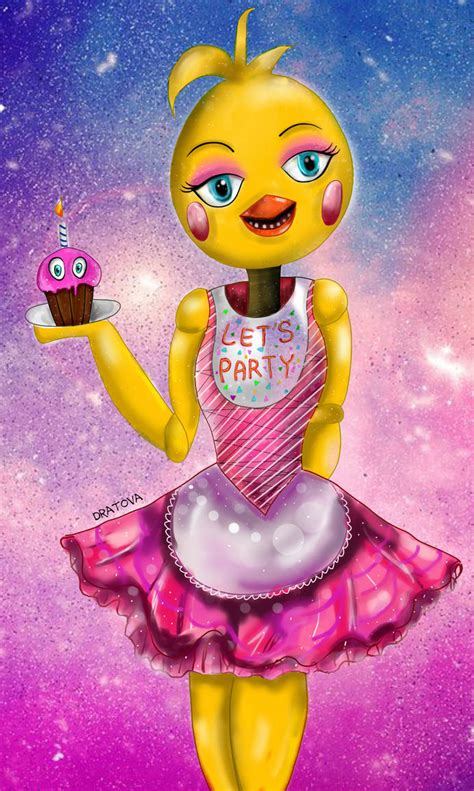Five Nights At Freddys 2 Toy Chica By Dratova On Deviantart