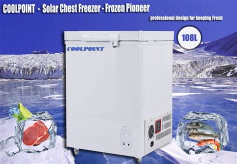 Bdbc 108 108liter Dc 12v 24v Battery Powered Solar Deep Chest Freezer Fridge Solar Freezer