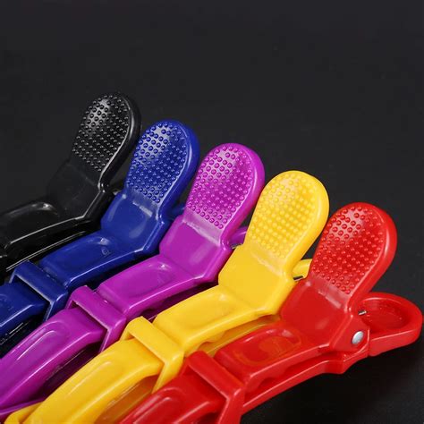 Salon Hair Styling Clips Sectioning Plastic Alligator Hair Clip For