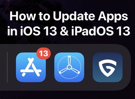 To install, on click on ios 14 (or ipados 14). How to Update Apps on iOS 13 & iPadOS 13 - Compsmag