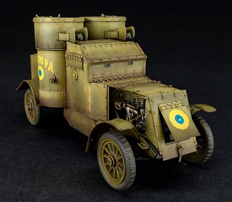 ミニアート オースチン装甲車 3型 ウクライナポーランドジョージアルーマニア インテリアキット Ww1 ミリタリーミニチュア