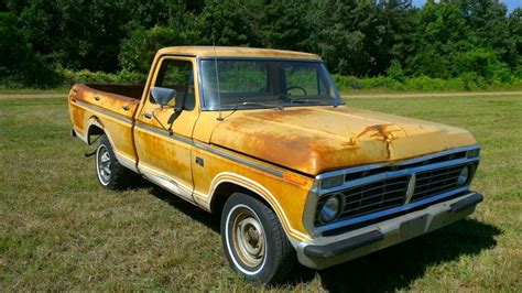 1974 Ford F150 Explorer Patina Barn Find Classic Ford F 150 1974