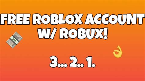 2 Robux Roblox Accounts Free Youtube