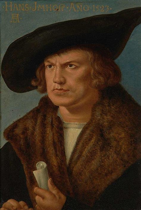 After Albrecht Durer Portrait Of A Man Painting By Albrecht Durer
