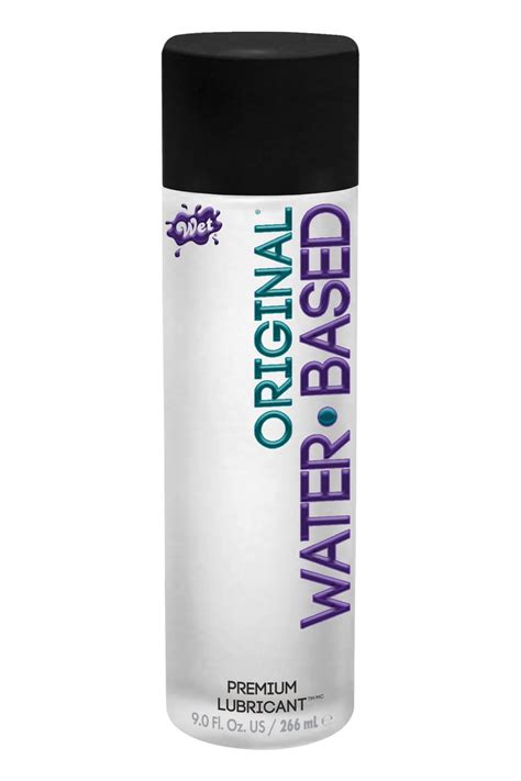 wet original water based lubricant gel 9 0 oz