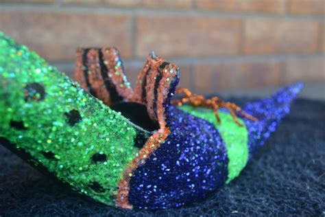 How to turn your heels into fabulous designer clothes, shoes & bags for women | ssense. DIY Witch Shoes That Are Wickedly Cute For Halloween - Uplifting Mayhem