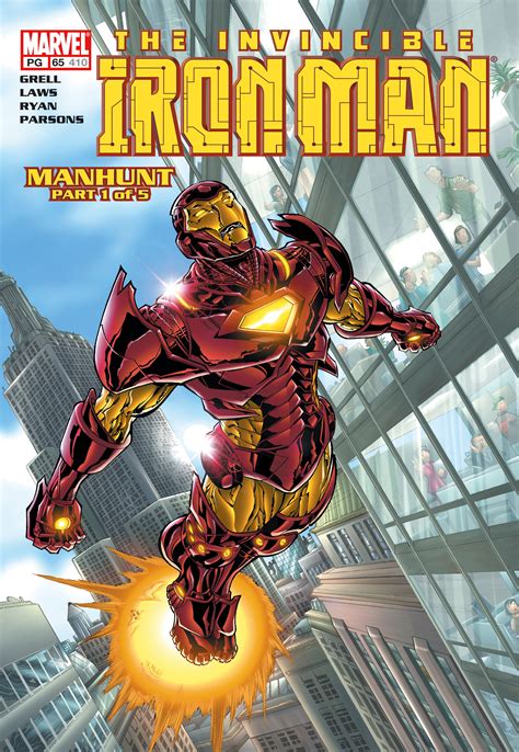The Invincible Iron Man 65 Manhunt Marvel Castle Fine Art