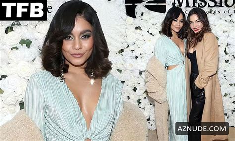 Vanessa Hudgens Wows In A Sexy Gown At The Annual La Missions Fundraiser Aznude
