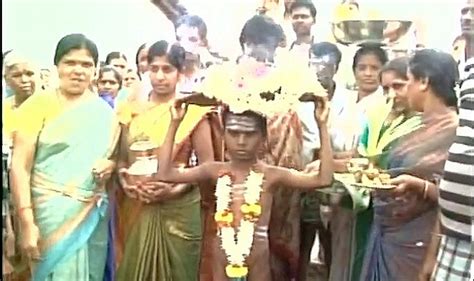 Shocking Drought Forced This Karnataka Village To Parade A Boy Naked