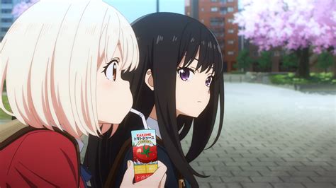 Wallpaper Anime Girls Anime Screenshot Lycoris Recoil Nishikigi