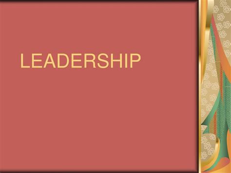 Ppt Leadership Powerpoint Presentation Free Download Id90372