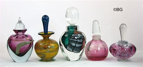 Australian Glass Perfume Bottles As Decorative Arts