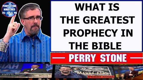 Perry Stone Prophetic Warning October 14 2018 — What Is The Greatest