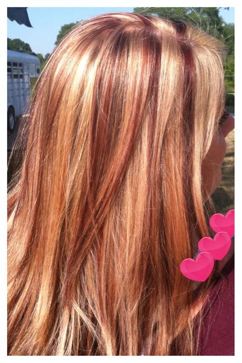 Beautiful Fall Colors Highlightslowlights By Connieelite Salon Of