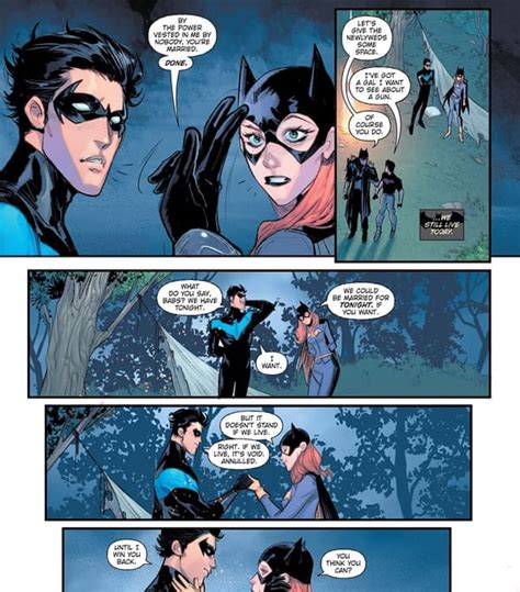 Dc Comics Nightwing Batgirl And Starfire Love Triangle Spoilers