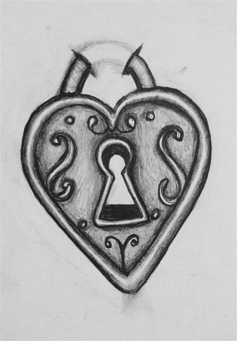 Heart Locket Tattoo Design By Bluefishrun On Deviantart