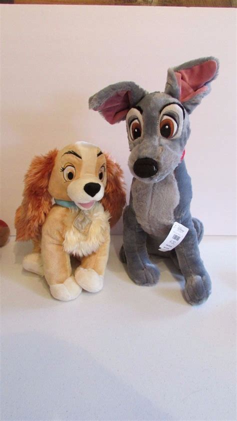 Disney Store Lady And The Tramp Plush~with Tags Antique Price Guide