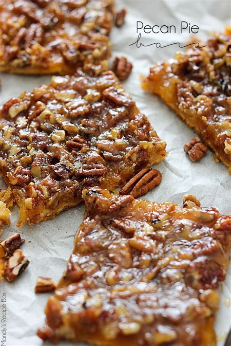 Pecan Pie Bars Mandy S Recipe Box Recipe Pecan Pie Bars Easy