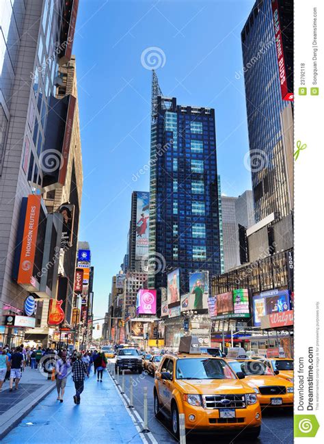 New York City Manhattan 42nd Street Editorial Stock Photo
