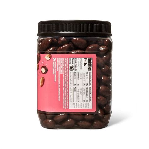 Himalayan Salted Dark Chocolate Almonds Oz Good Gather Oz