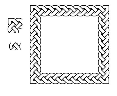 Celtic Knot Borders And Frames Celts Braid Celtic Clip Art Library