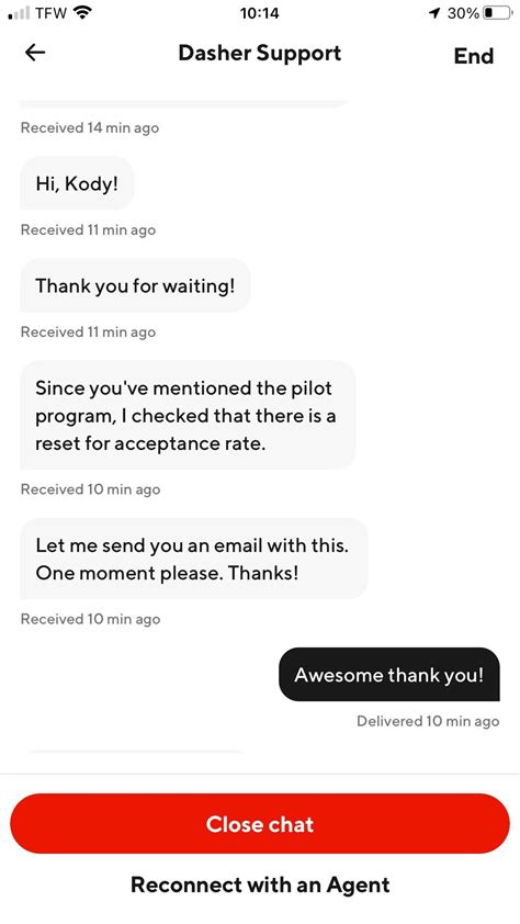 Reset your acceptance rate now before it’s too late!! Go to support and