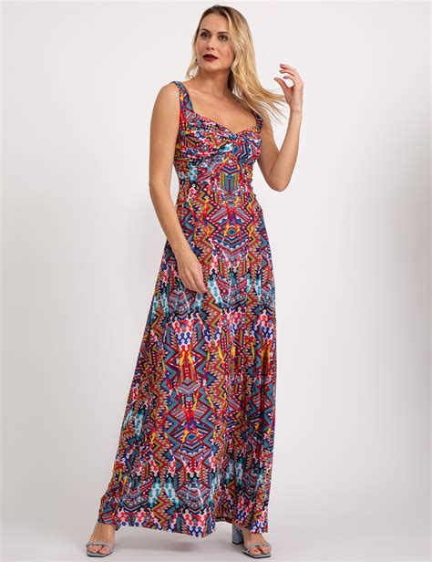 Vestido Lara Tribal Rosa Le Dress