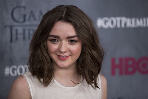 Maisie Williams Sex Scene Game Of Thrones Actress Says Shooting The