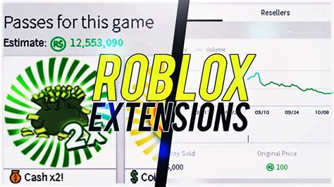Helpful Roblox Extensions Roblox Plus Roblox Statistics Youtube