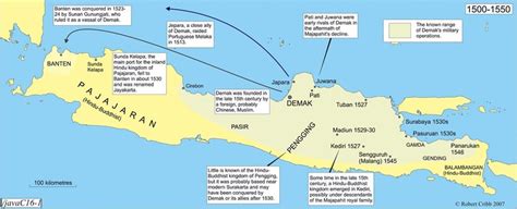 Sultanate Of Demak Territory In Java 16th Century Indonesia