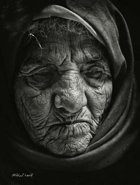Old Woman Black And White Portraits Black And White Photography