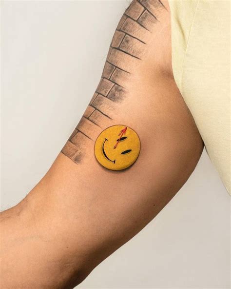 Update More Than 88 Tattoo Smiley Face Thtantai2
