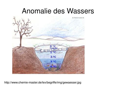 Dichteanomalie dichte des wasser in abhängigkeit zur temperatur vergrößern dichte des wasser in abhängigkeit der grund der anomalie des wassers ist die verkettung der wassermoleküle über. PPT - Eis PowerPoint Presentation - ID:5625724