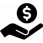 Dollar Icon Hand Pay Transparent Payment Business