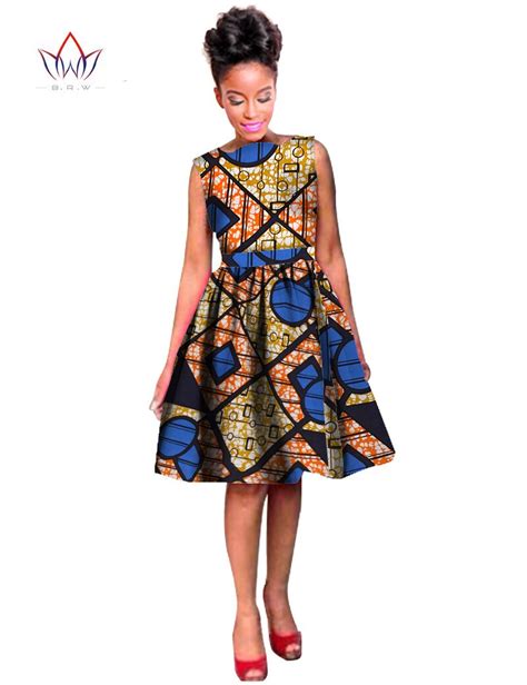 Dashikis Dress Dashiki 2017 Summer Vestidos Print Dress African Fashion Ball Gown Custom Africa