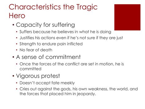 Ppt Tragedy And The Tragic Hero Powerpoint Presentation Free Download
