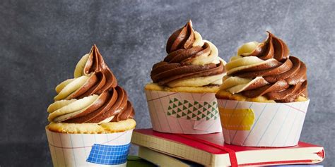 Best Chocolate Chunk Cupcakes With Swirled Frosting