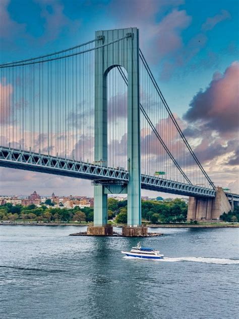 Verrazzano Narrows Bridge New York History Length Map Toll Bklyn