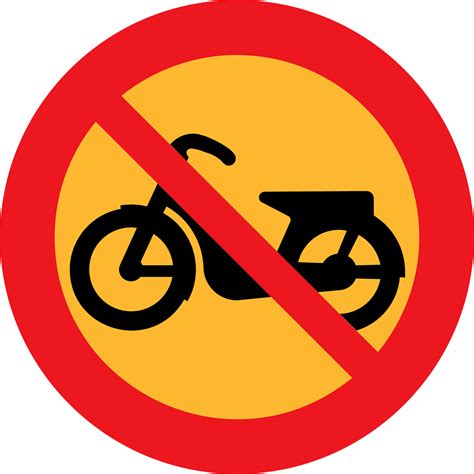 Vector Gratis Moto Motocicleta Prohibido Imagen Gratis En Pixabay